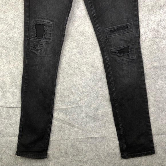 Ksubi Chitch Boneyard Skinny Fit Jeans Black KM-82 Size 29 Mens Designer - Picture 2 of 12